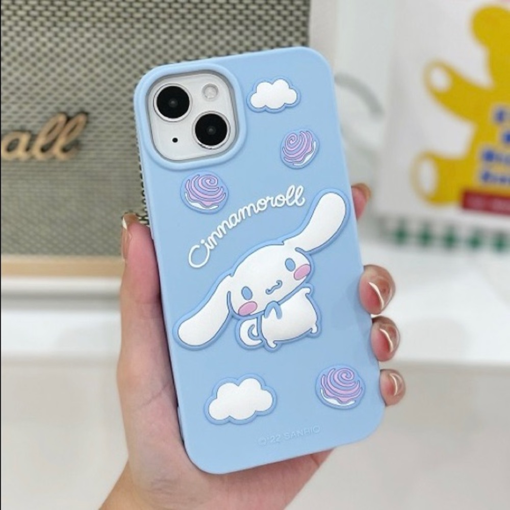3D Cinnamoroll iPhone 12 Pro Max Case in Blue Color